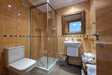Appartamento Apartamento Con Piscina Llanes Esterno foto
